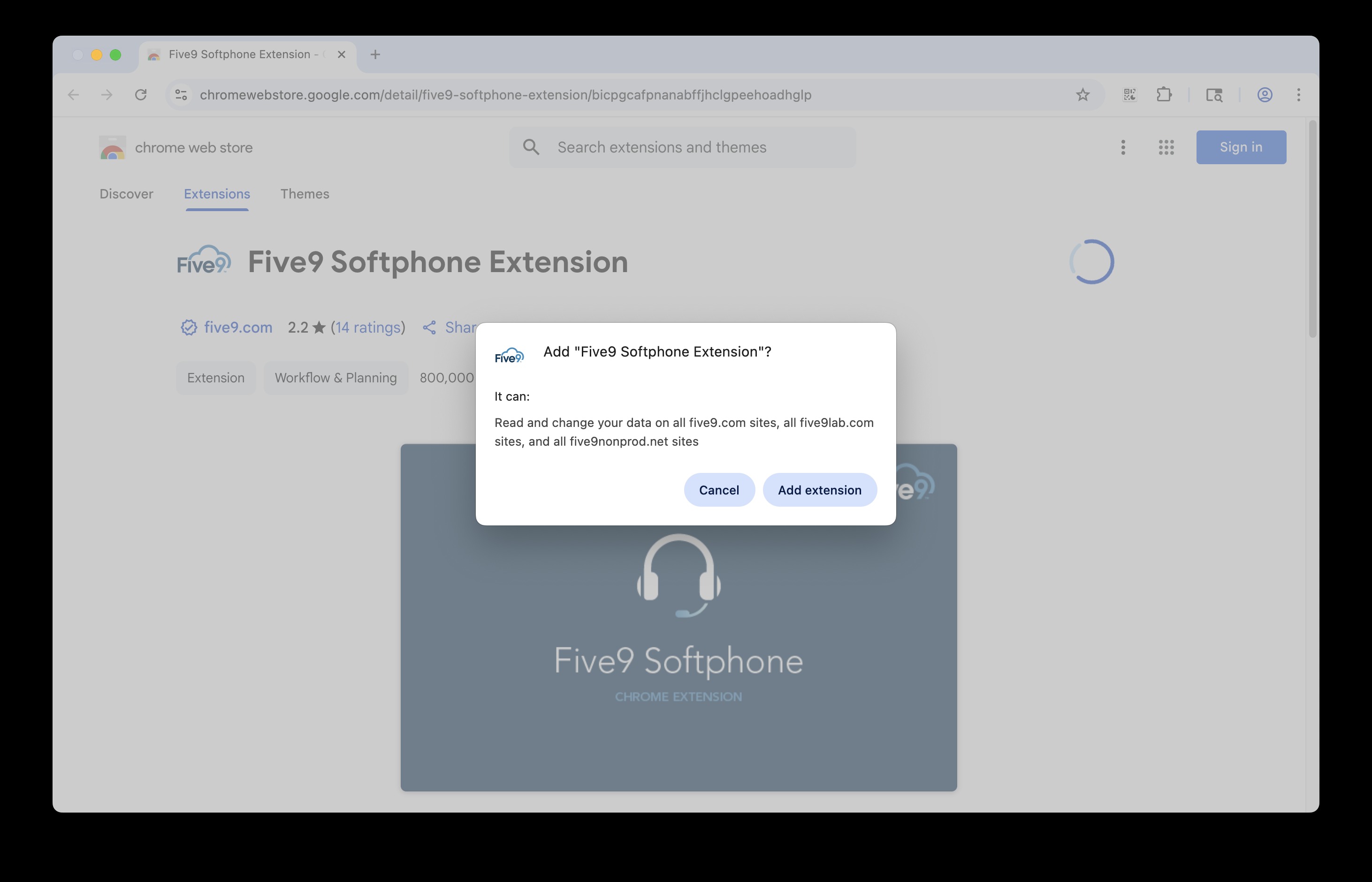 Five9 troubleshooting step 22