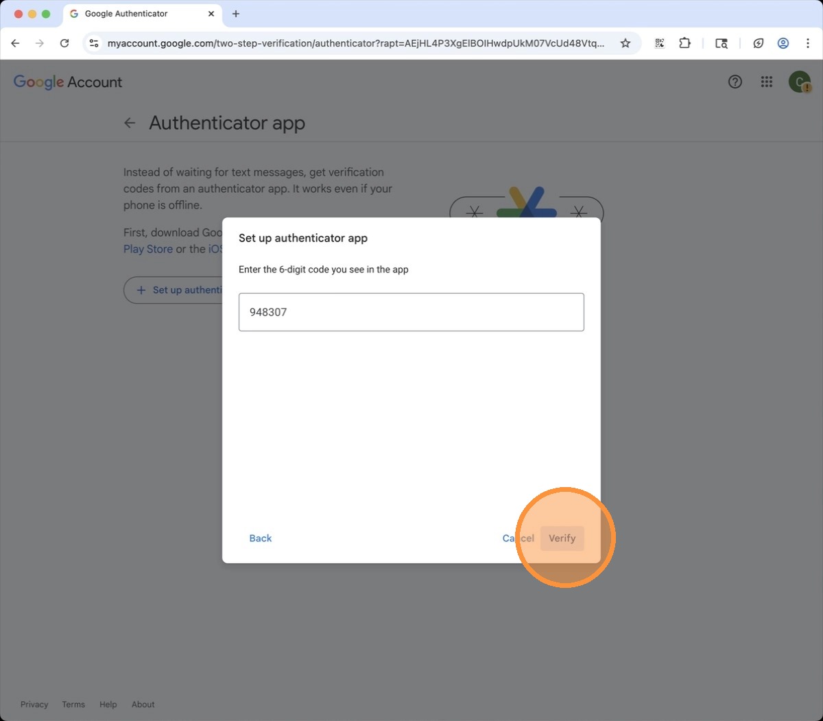 Step 15 screenshot