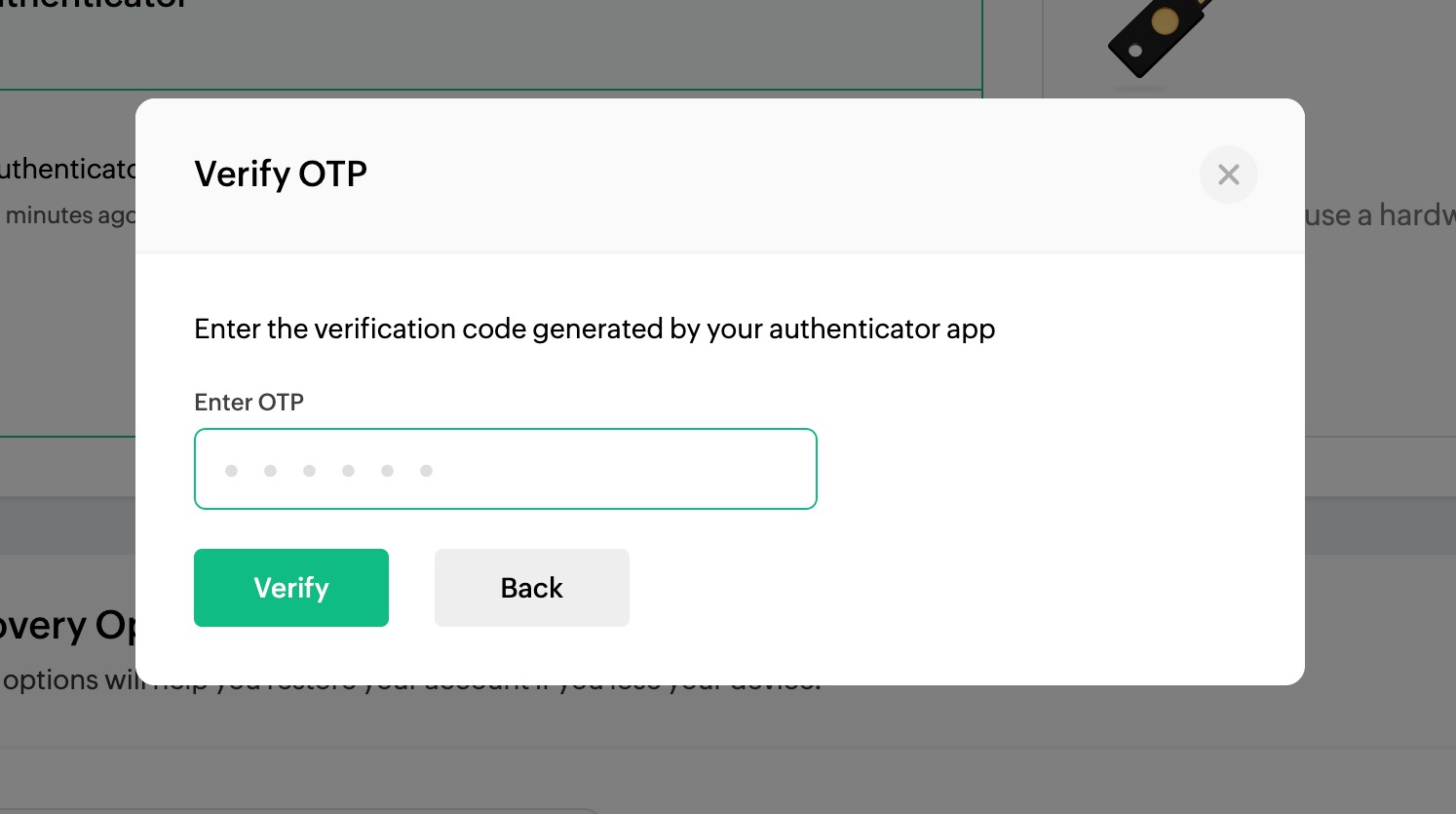 Zoho reset step 25